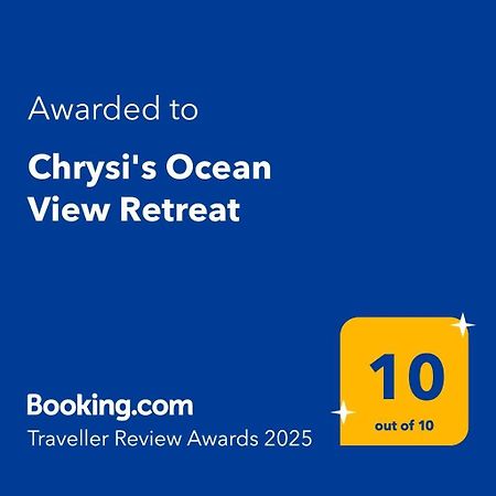 KeramesChrysi'S Ocean View Retreat别墅 外观 照片
