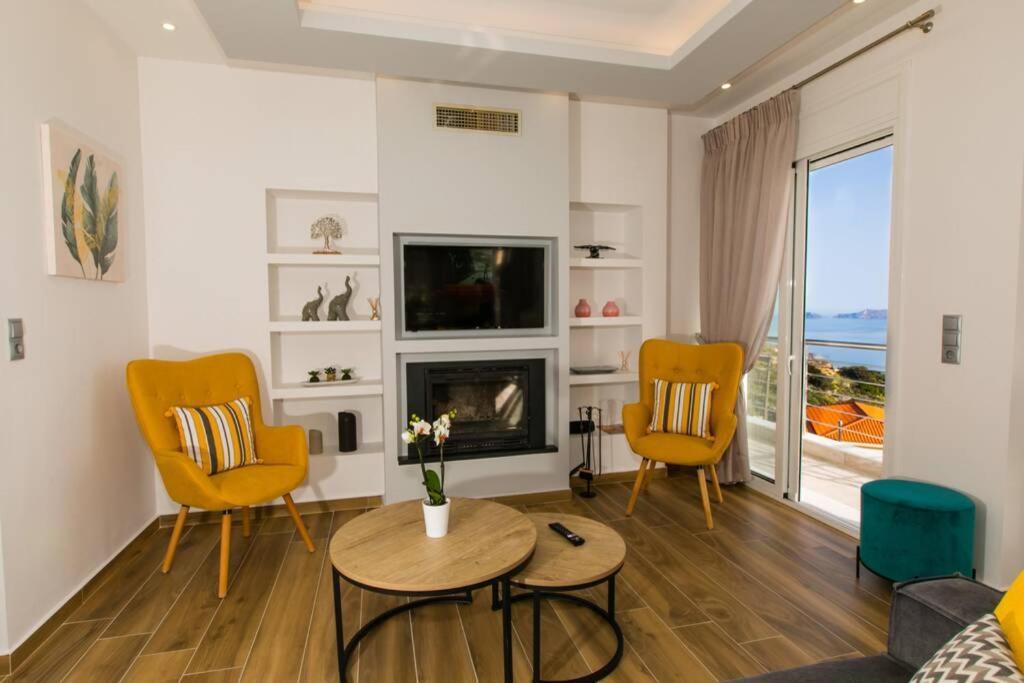 KeramesChrysi'S Ocean View Retreat别墅 外观 照片